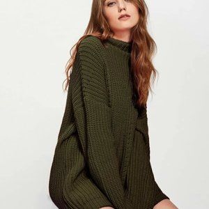 Eyelet Detail Solid Jumper